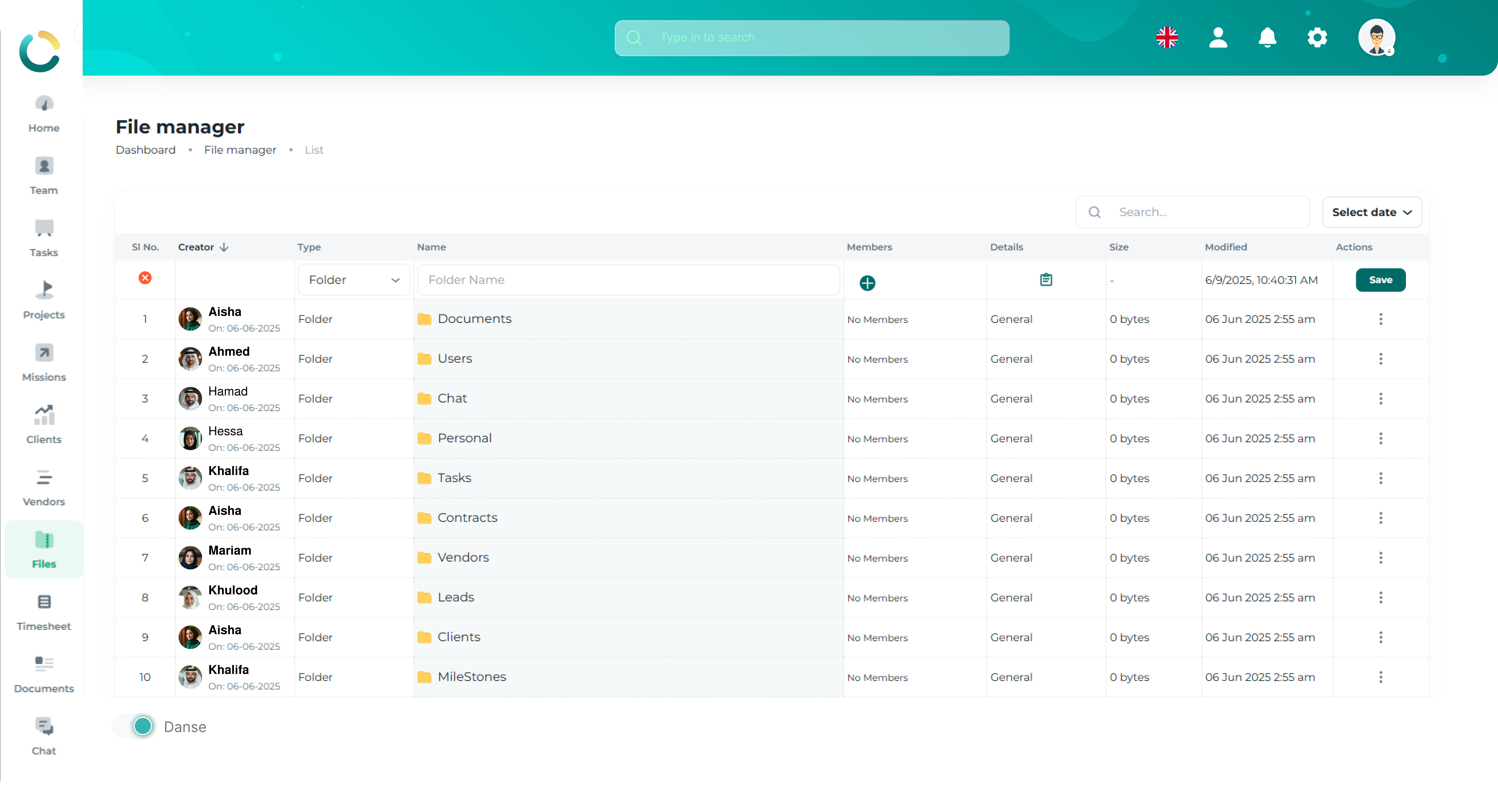 NOVOLOGS File Repository Dashboard