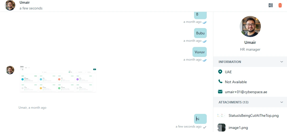 NOVOLOGS Real-Time Chat